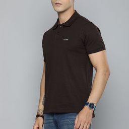 R.Code by The Roadster Lifestyle Co. Men Regular Fit Pack Of 2 Solid Polo Cotton T-shirts-image-61
