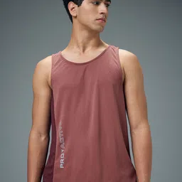 Technosport Men Colorblocked Slim Fit Sports Innerwear Vest-image-49