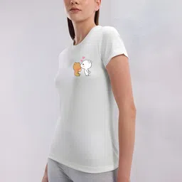 SZN Women Printed T-shirt-picture-2