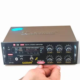 DJ UNIQUE S 1002BT Full Black Digital Stereo With BT/ USB/ SD-Card /FM /AUX 5000 W AV Power Amplifier-25