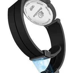 DOUBLERUN Unisex Dial & Textured Straps Analogue Multi Function Watch H05N27056 image 2
