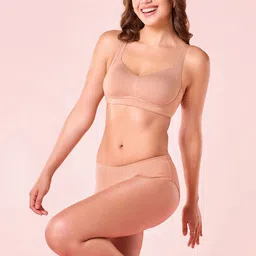 Enamor Spring Summer 25 Medium Coverage Seamless Lightly Padded T-shirt Bra-picture-39