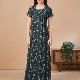 Sand Dune Printed Maxi Nightdress-image-86