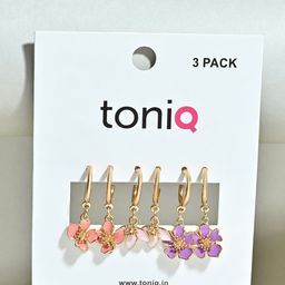 ToniQ Floral Drop Earrings-25