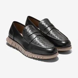 Cole Haan Men ZEROGRAND REMASTERED PENNY Black Loafers-image-64