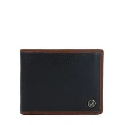 Da Milano Men Textured Leather Two Fold Wallet-38