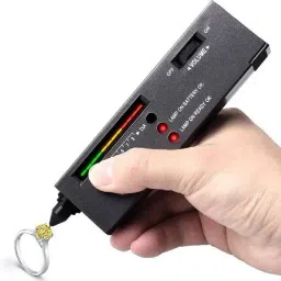 s r enterprise Diamond Tester Tool Portable Diamond Selector With 9V Gem Or Stone Digital Voltage Tester image 2