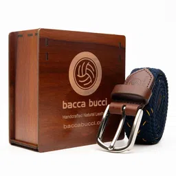 bacca bucci Men Braided Tang Belt-image-24