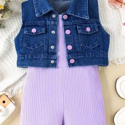 LULU & SKY Ribbed Shoulder Straps Basic Jumpsuit-33