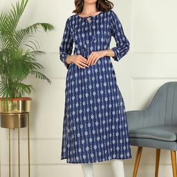 Faxmon Fashion Women Cotton Kurtas-image-75
