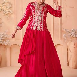 MADHURAM Embroidered Ready To Wear Lehenga & Choli-image-48