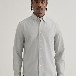 Banana Club Vertical Striped Pure Cotton Shirt-picture-22