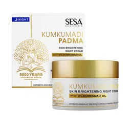 Sesa Kumkumadi Night Cream With Padma For Skin Brightening - 50gm-28