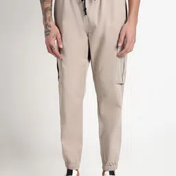 SHOWOFF Men Comfort Low-Rise Joggers Trousers-image-28