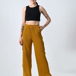 BAESD High-Rise Cargo Trousers-image-14