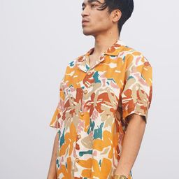 Big Bunny Men Custom Floral Opaque Casual Shirt-image-56