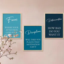Motivational Wall Art With Frame Home Decor Wall Painting For Living Room Office Bedroom-image-94