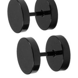 shobhram Unisex Black Earrings-image-66