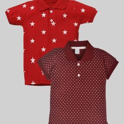 BAESD Boys 2 Printed Polo Collar T-shirt-picture-18