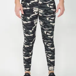 GOTO Men Printed Mid Rise Track Pants-image-21