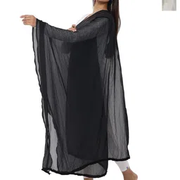 HELLA FASHIONS Selection Of 2 Chiffon Dupattas-picture-9
