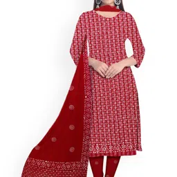 Farooq Dyeing Printed Pure Cotton Unstitched Dress Material-image-84