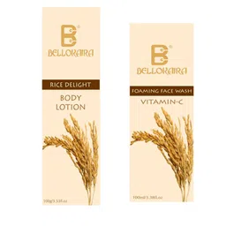 BELLOKAIRA Set Of 2 Rice Water Delight Body Lotion & Face Wash- 100 ml Each-13