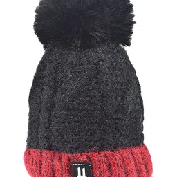 SYGA Unisex Kids Solid Woollen Beanie-67