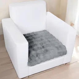 Story@home Grey Super Soft Sofa Cover-10