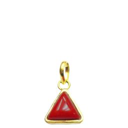 GenZcomplex Gold-Plated Triangular Pendants image 1
