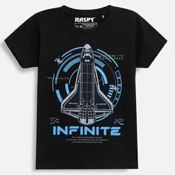 RASPY Boys Printed Pure Cotton Round Neck T-shirt-picture-47
