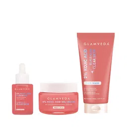 GLAMVEDA Set Of 3 2% Kojic Acid Face Wash- 150 ml- Gel Cream- 50 g & Face Serum- 30 ml-27