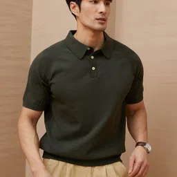 KPOP Women Polo Collar T-shirt-image-70