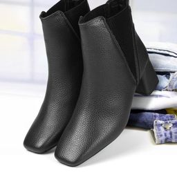 Mochi Women Textured Casual Block-Heeled Regular Boots-42