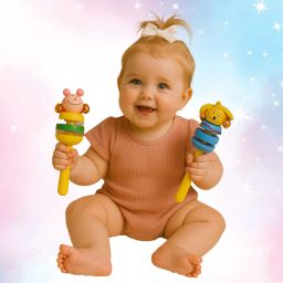 joyful joy baby handy play musical handle Rattle-image-41
