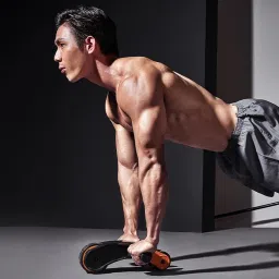 wearslim Professional Ab Wheel Roller for Core Workout with Intelligent Display and Timer Ab Exerciser image 5
