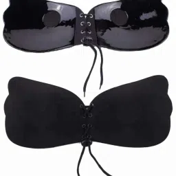 Invisible Silicone Gel Self Adhesive Backless Reusable Stick on PushUp Bra DN421 Nursing Breast Pad-image-67