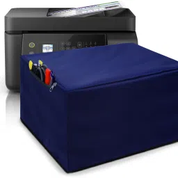 Alifiya Dust Proof Washable Printer Cover for Epson L5190 Wi-Fi All-in-One Ink Tank - Blue Printer Cover-image-5