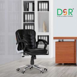 Premium Low back Executive chair with Adjustable height Leatherette Office Executive Chair-image-87