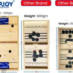 clapjoy 2 in 1 Sling Puck , Fastest Finger First Party & Fun Board Game image 3