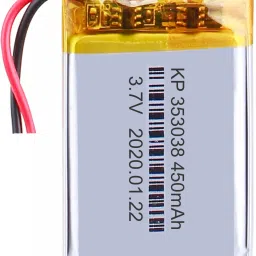 353038 3.7V 450mAh Lithium Polymer BatteriesBattery-image-2