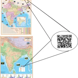 smart books publisher and distributer (COMBO OF 6 MAPS/CHARTS WITH COMPLIMENTARY HIGHLIGHTER & MAGNIFYING GLASS) INDIAN Constitution Map & History of India Map With India & World Map (Both Political & Physical)| Set Of 6| Map Size (28 * 40 Inch) (23 * 36 Inch)| Paper Mint| Complimentary Highlighter & Magnifying Glass| Best Useful for UPSC, SSC, IES and other Competitive Exams. (All English Maps) Paper Print. Paper Print image 2