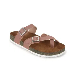 Lavie Women One Toe Flats with Casual Buckles-picture-48