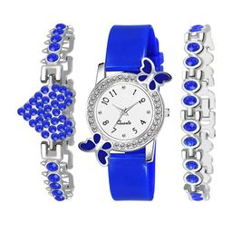 THE SHOPOHOLIC Girls Embellished Analogue Watch and Bracelet-image-67