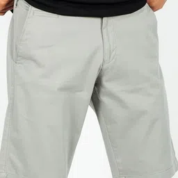 Minus One Men Regular Fit Knee Length Shorts-image-81