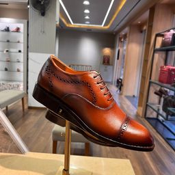Padtran Men Leather Formal Oxfords-image-79