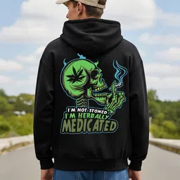 BENNY BROOKS Men Printed Hooded Sweatshirt-picture-21