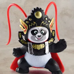 COMICSENSE Black & White Face Changing Panda Figurine Showpiece-image-46