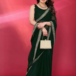 Anouk Sequinned Saree-picture-7
