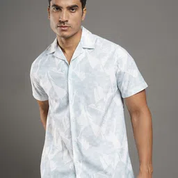 Mast & Harbour Men Relaxed Floral Opaque Printed Casual Shirt-picture-30